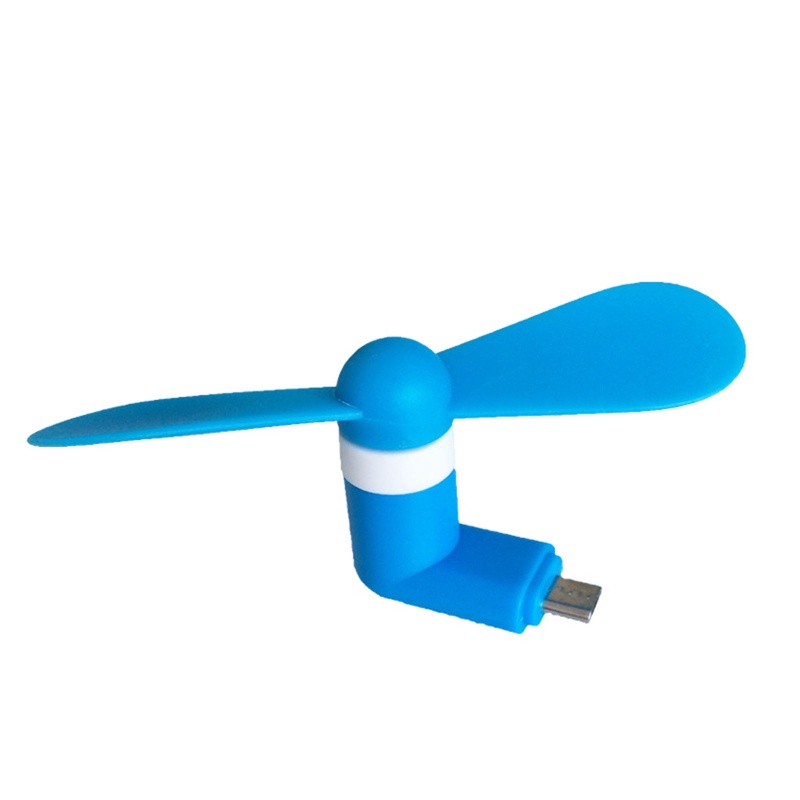 Quạt Mini Cầm Tay Cổng Micro USB Cho Điện Thoại