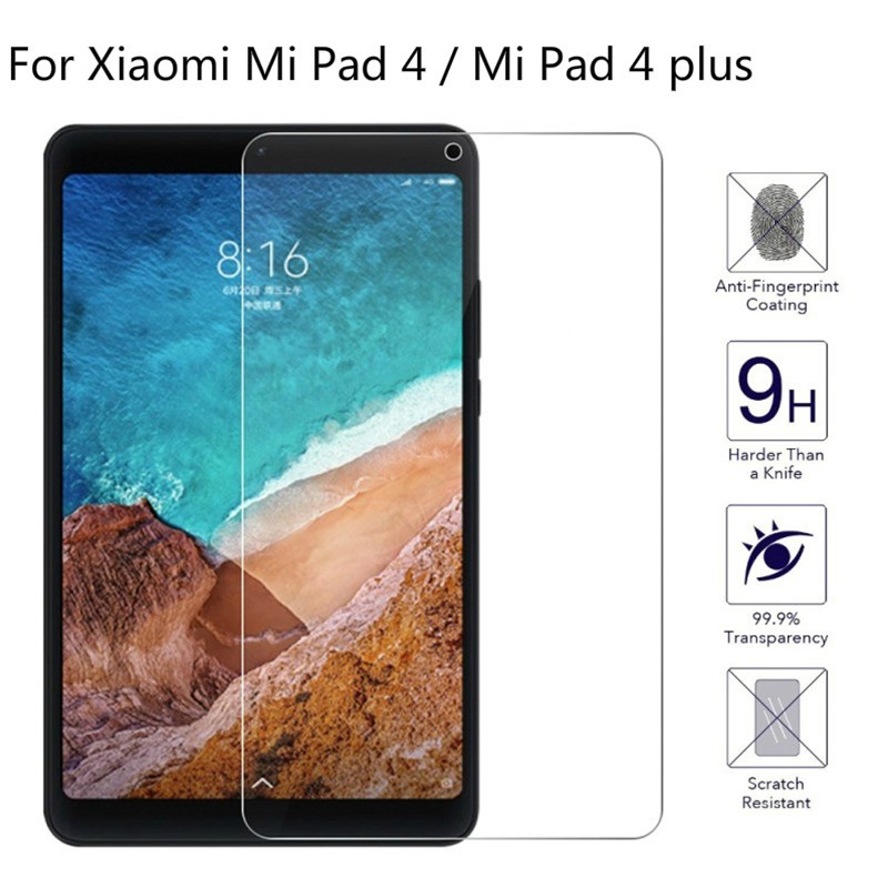 Kính cường lực bảo vệ màn hình chống trầy cho Xiaomi Mi Pad 4 8.0"/ 4 Plus 10.1"