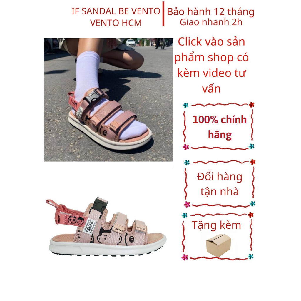 Giày Sandal Nam Vento NB80 Đế công nghệ IP Streetstyle NB80 Bee Phiên bản hoạt hình