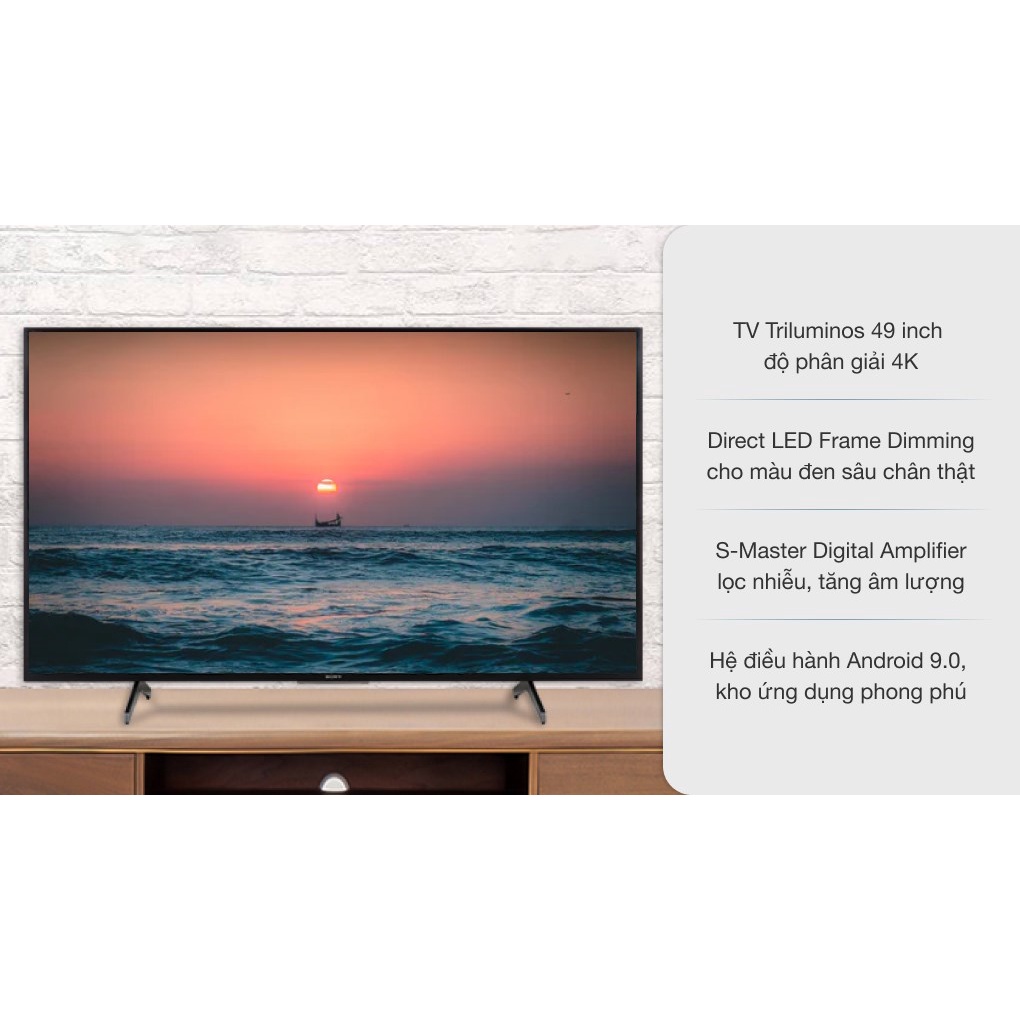 Smart Tivi 4K 55 inch KD-55X7500H