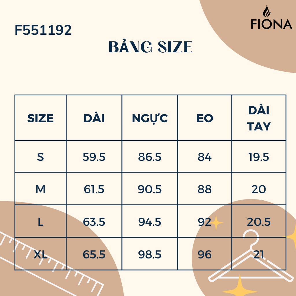 Áo sơ mi nữ FIONA họa tiết cam lá sơ mi cổ đức dáng suông chất liệu lụa cao cấp trẻ trung F551192
