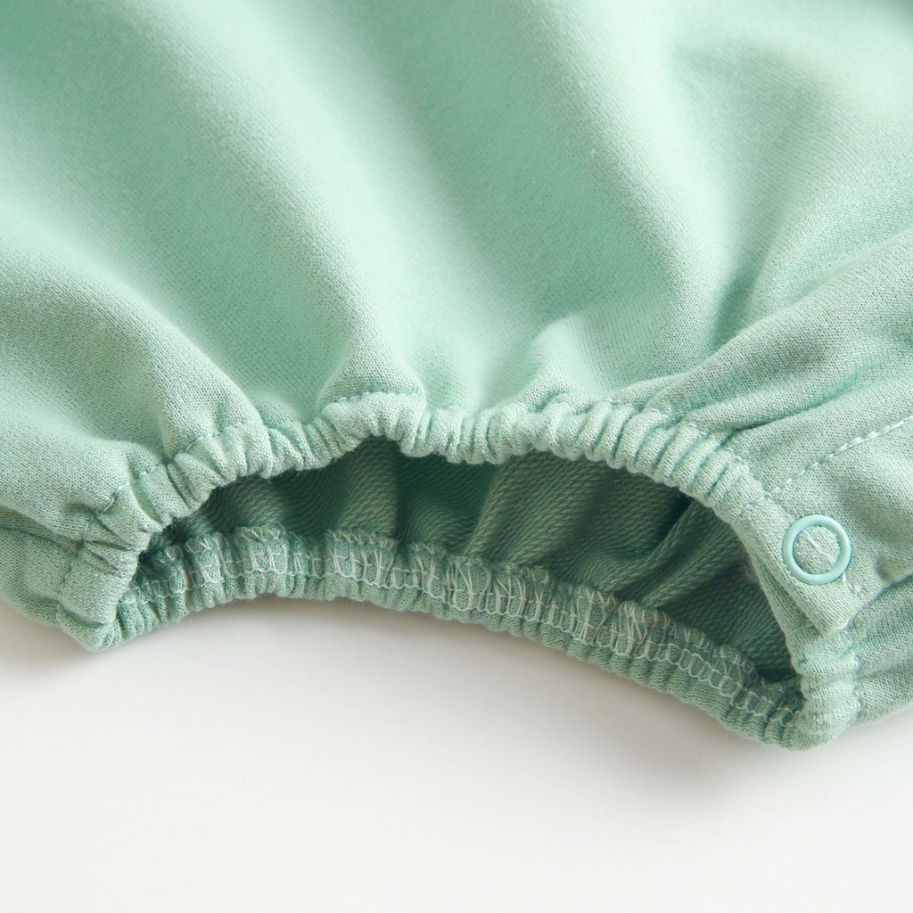 Áo liền quần Sanlutoz tay dài họa tiết hoạt hình dễ thương thời trang mùa đông cho bé