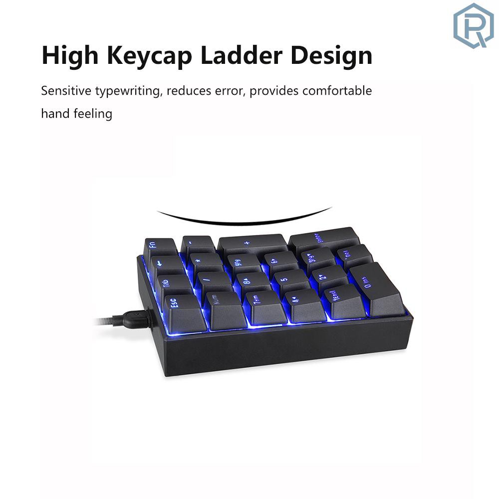 Bàn Phím Cơ Motospeed K23 21 Phím Có Dây | BigBuy360 - bigbuy360.vn