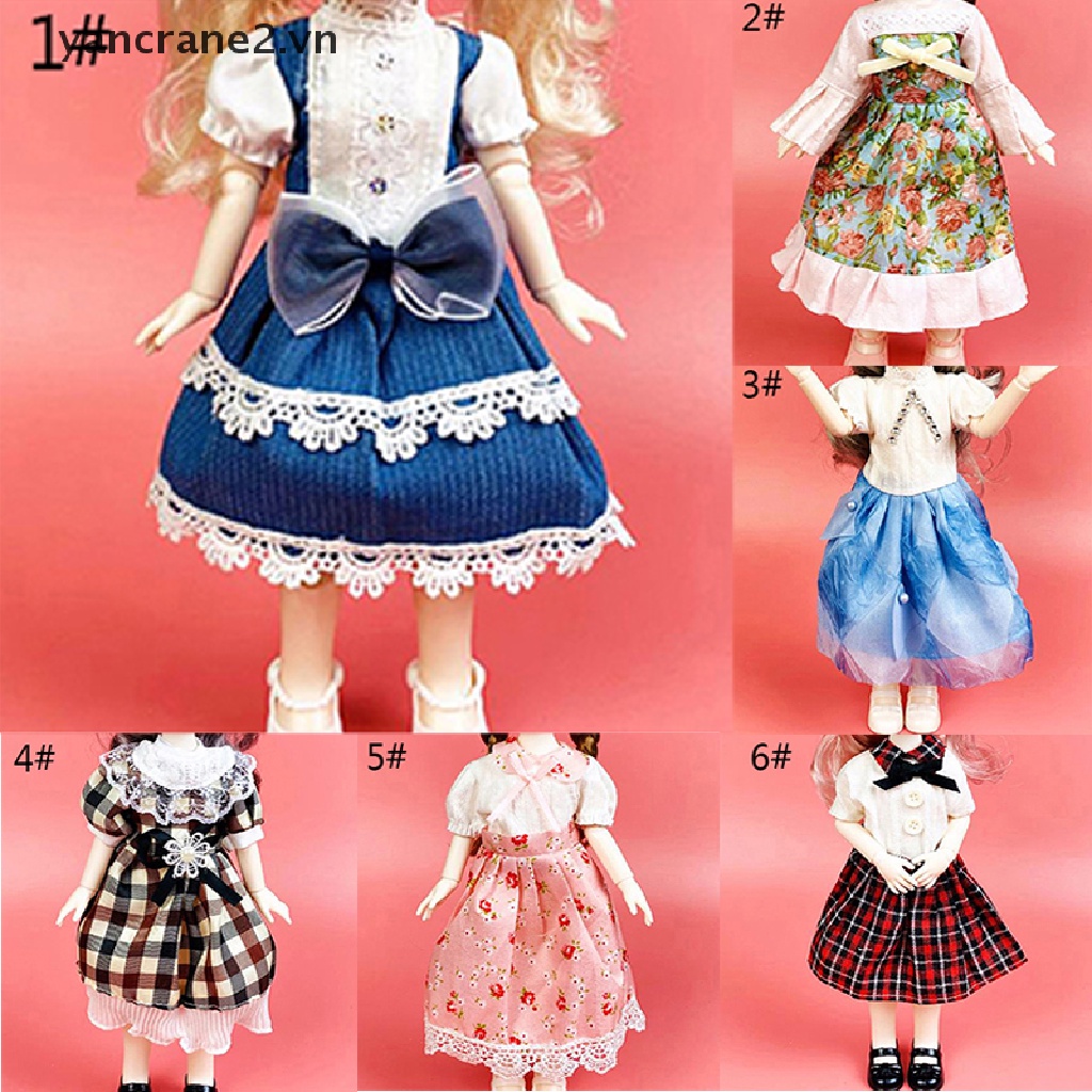 Bộ Quần Áo Công Chúa Dành Cho Búp Bê 30cm 1 / 6 12 &quot;