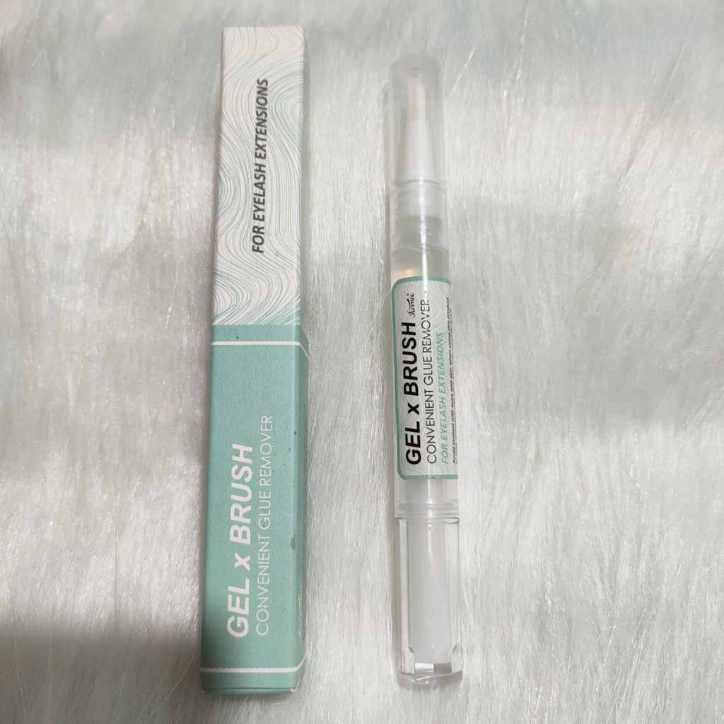 Bút gel tháo mi loại mới . Bút gel tháo mi dầu cọ mềm tích hợp dung dịch gel