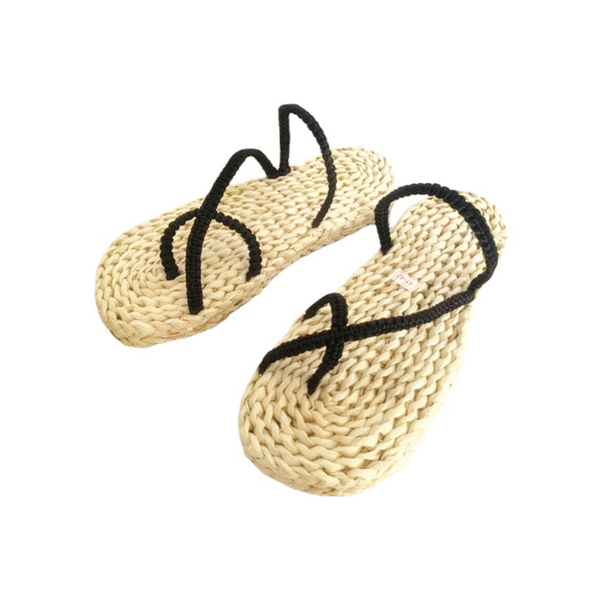 Dép Cói Đan Lát Hình Nhân Vật Luffy Trong One Piece Thời Trang Cá Tính Dành Cho Cặp Đôi