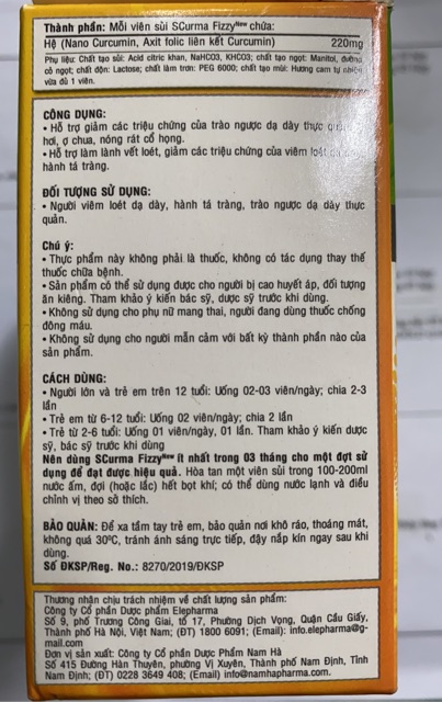 Viên sủi nghệ SCURMA FIZZY | BigBuy360 - bigbuy360.vn