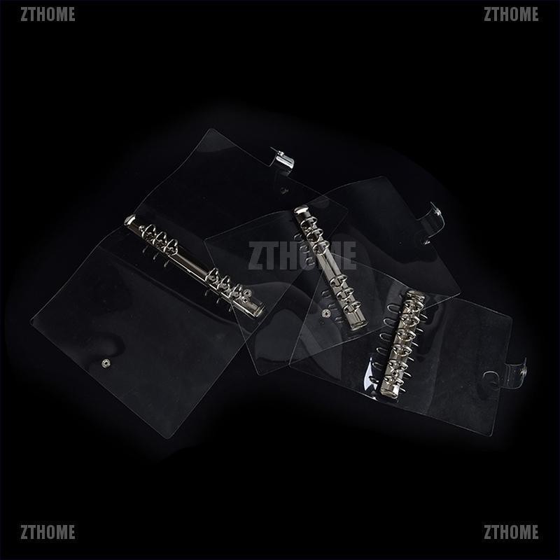Sổ Kế Hoạch ZTHOME A5 / A6 / A7 Trong Suốt Thiết Kế Hình Chiếc Lá