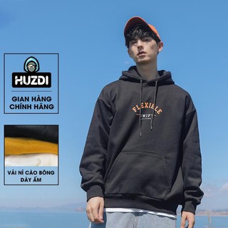 Áo Hoodie Nam Đẹp Phong Cách Hàn Quốc - Áo Khoác Nỉ Hoodie Nam Form Rộng Unisex - HUZDI mã HOD036