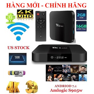 Tivi box tx3 mini 2gb ram 16gb rom có bluetooth xem phim 4k