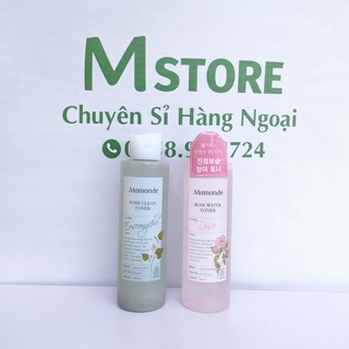 Nước Hoa Hồng MAMONDE - Toner Mamonde  giúp cân bằng ẩm, ngừa mụn, sáng da