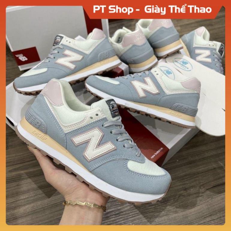 [FreeShip+ Hàng Tốt] Giày Thể Thao sneaker NB 574 xám xanh Bayby
