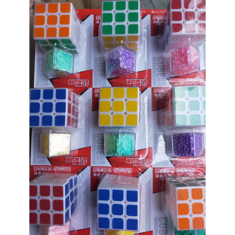 Sỉ vỉ 9 rubik  tặng như hình