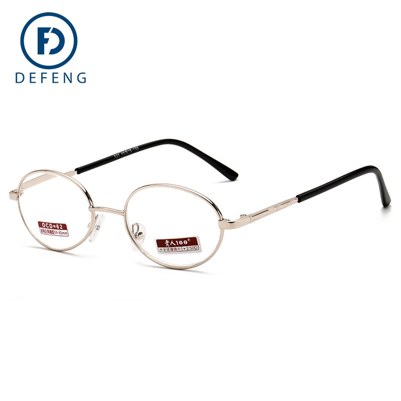 đọc sách nam chống ánh sáng xanh Kính đọc sách bằng kim loại cao cấp chống mỏi