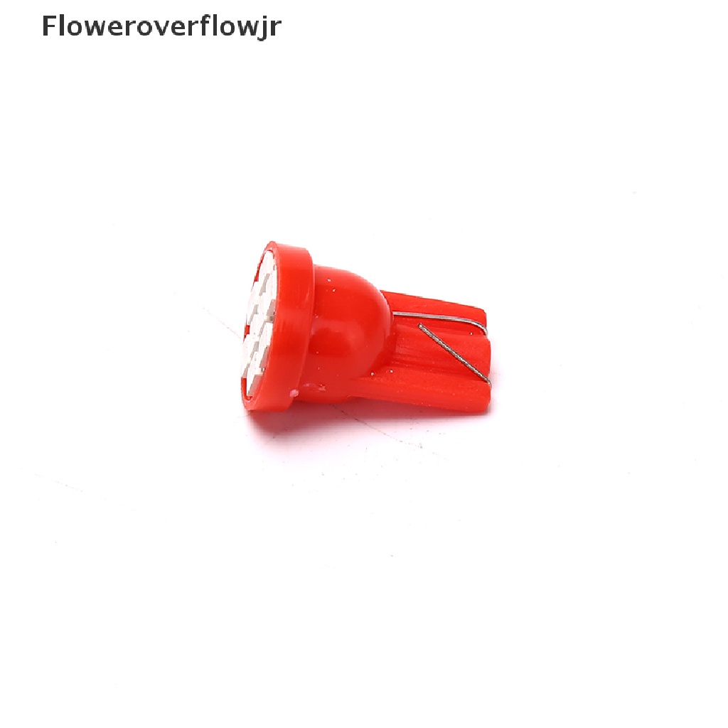 FOJR 10pcs T10 LED W5W car parking light Wedge Bulb auto Dashboard Indicator Lamps DC .