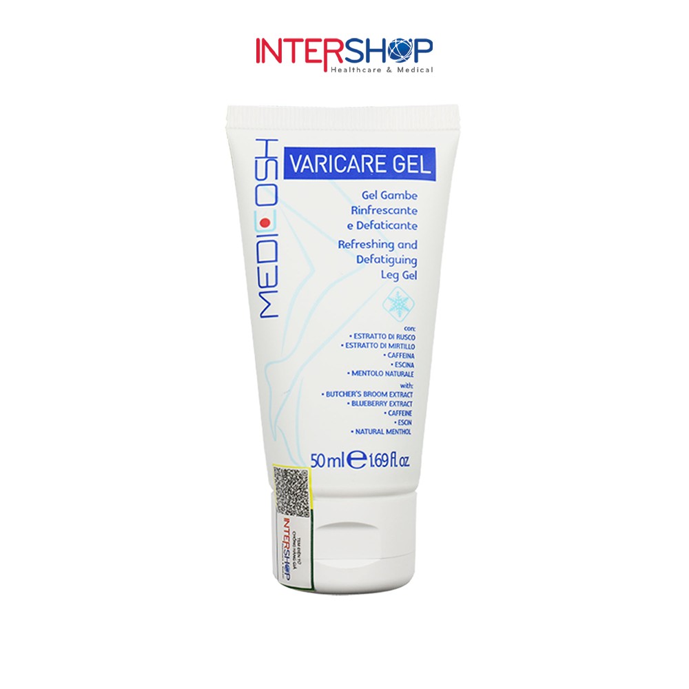 Kem Bôi Suy Giãn Tĩnh Mạch Medicosh Varicare Gel 50ml