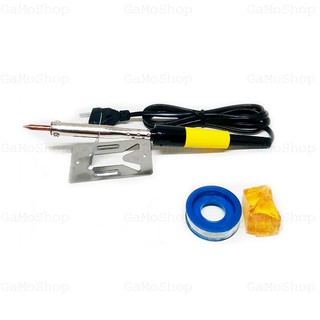 GAC3Q- Bộ Mỏ hàn chì Cao Cấp 40W Bá Quang+Cuộn chì, Nhựa thông,Gác mini