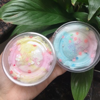 Cloud slime : Mây Sakura và Mây Kẹo Bông Gòn – Sakura Cloud and Cotton Candy Cloud