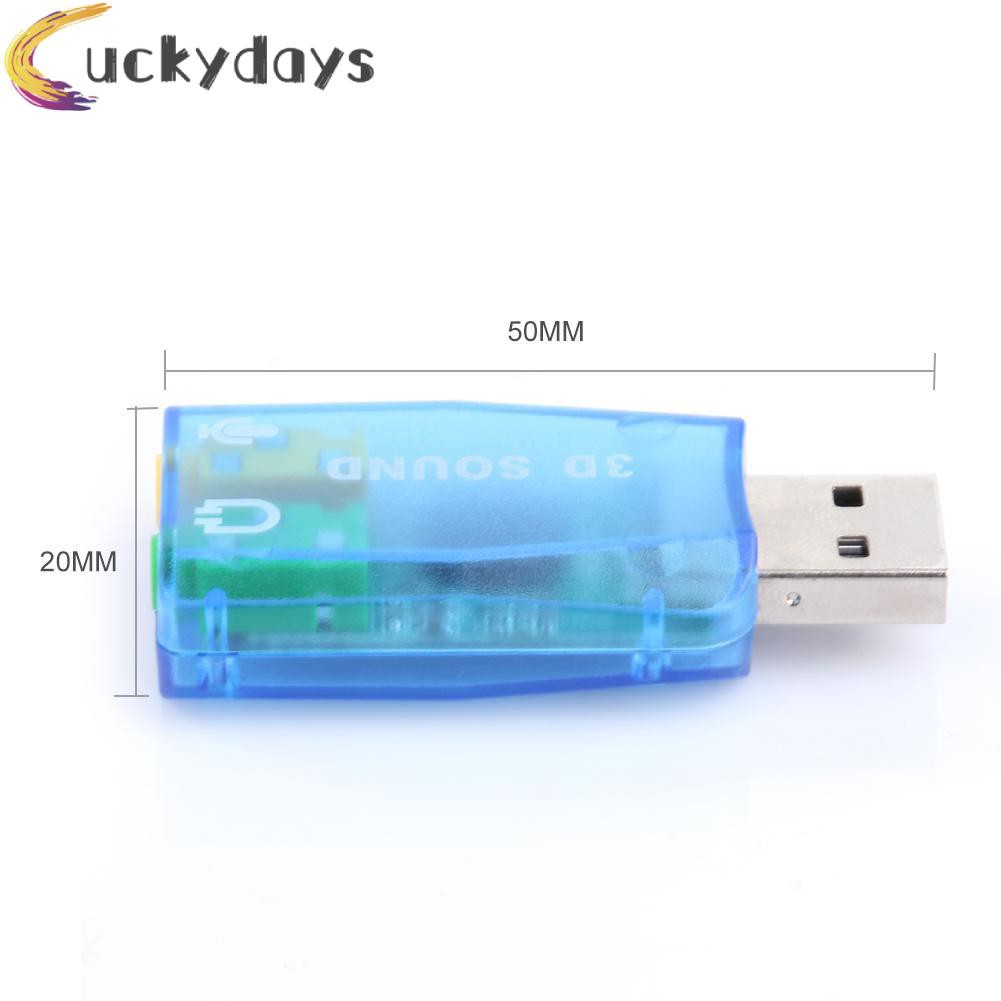 Usb Âm Thanh 3d Cho Máy Tính