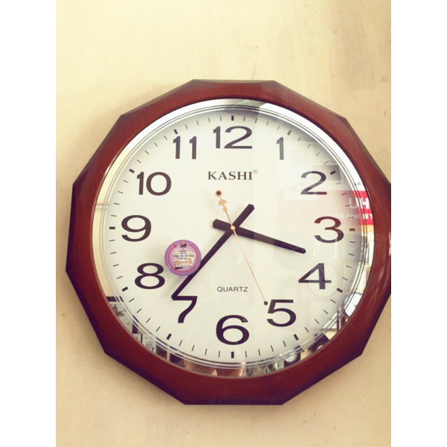 Đồng hồ treo tường Kashi K31 kim trôi siêu tĩnh