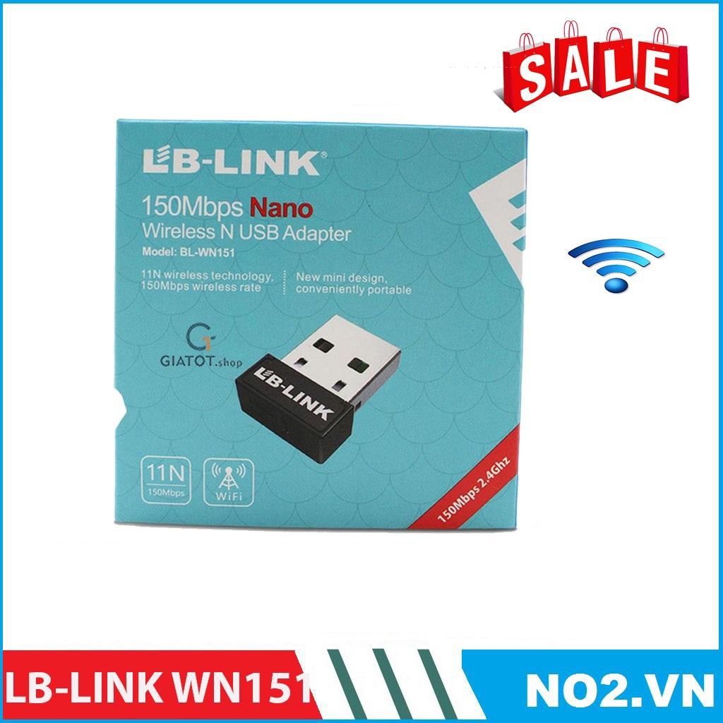 USB WIFI LB LINK chính hãng, siêu nhỏ gọn tốc độ 150Mbps