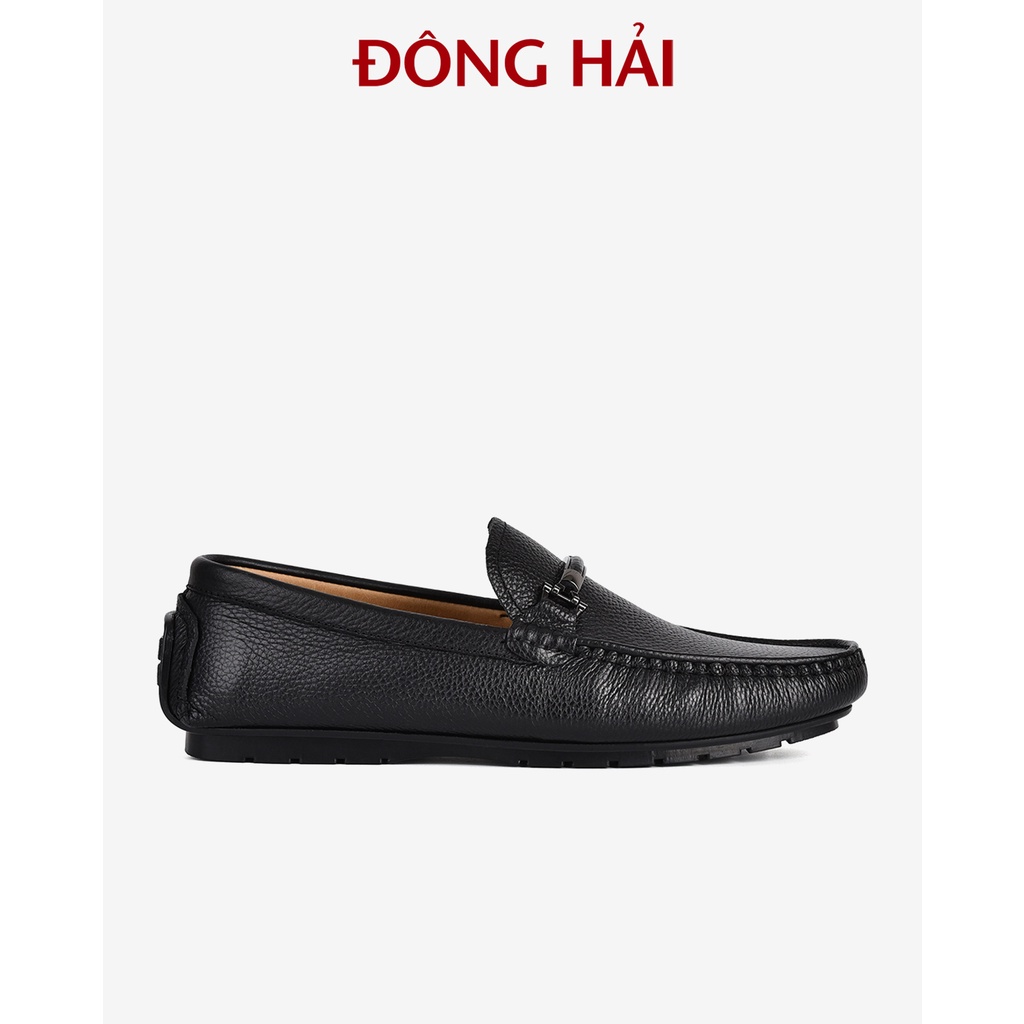 Giày lười nam Đông Hải chất da bò cao cấp với thiết kế slip on thoải mái - thumbnail