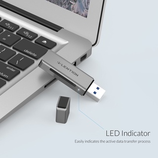 Đầu Đọc Thẻ USB-A 3.0 Sang SD/Micro SD Card Lention H7