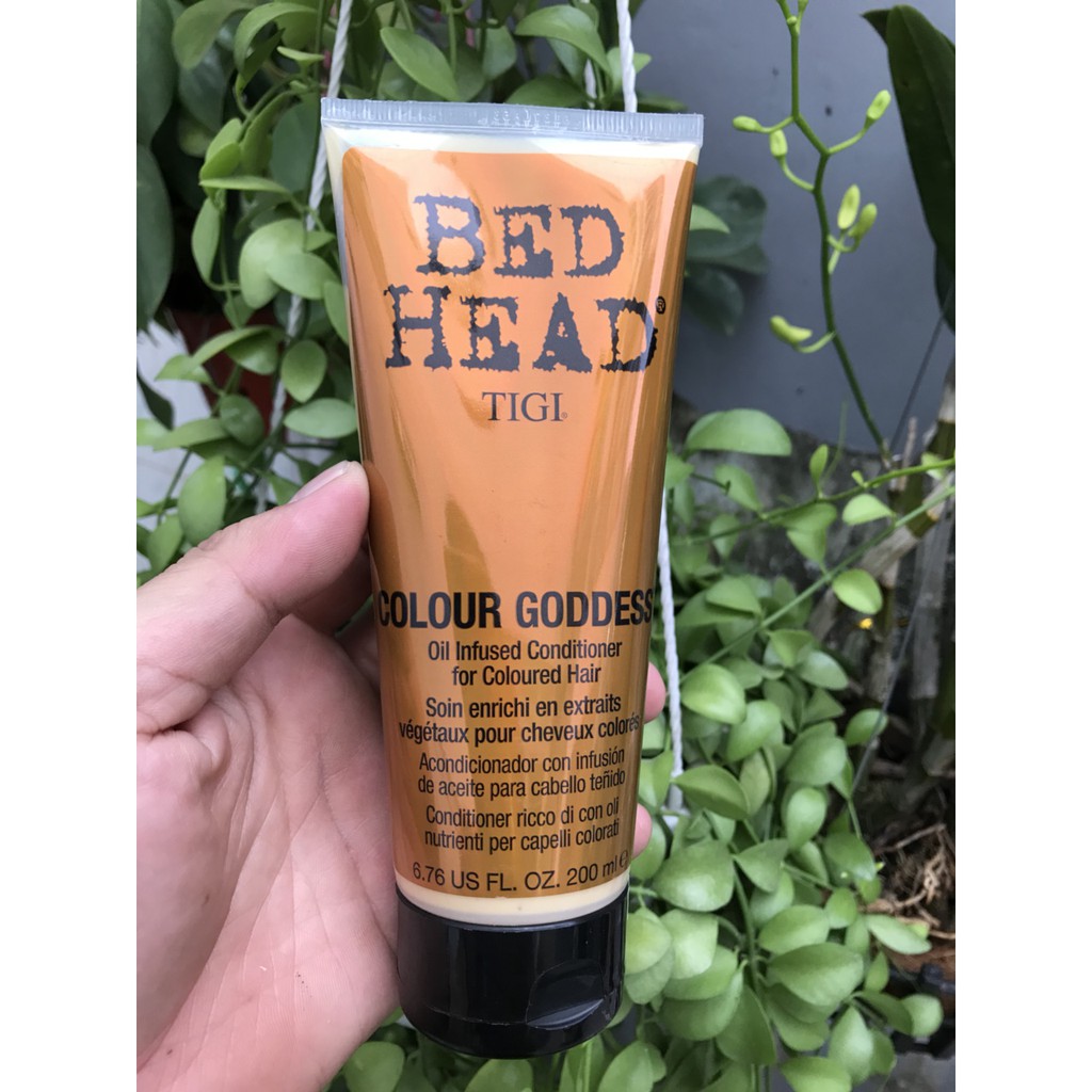 Dầu xả dành cho mái tóc nhuộm Tigi Bed Head Colour Goddess 200ml