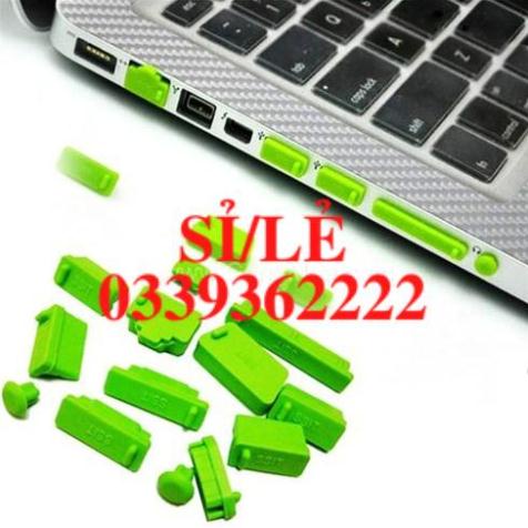 [ HAIANHSHOP ] Bộ Nút Chống Bụi Silicon Cho Laptop (13 Nút)