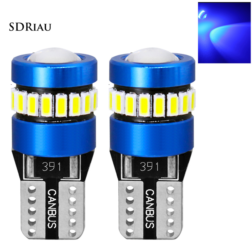 Bộ 2 Đèn Led T10 Siêu Sáng Gắn Biển Số Xe Ô Tô