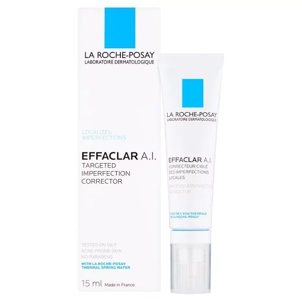 [HÀNG NHẬP KHẨU] Kem giảm mụn chuyên biệt La Roche-Posay Effaclar A.I. 15ml