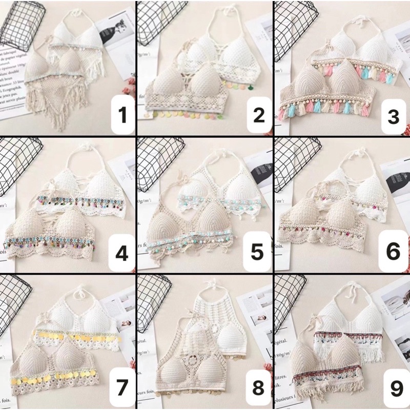 áo bra biển - bra hot hit nhiều kiểu mới