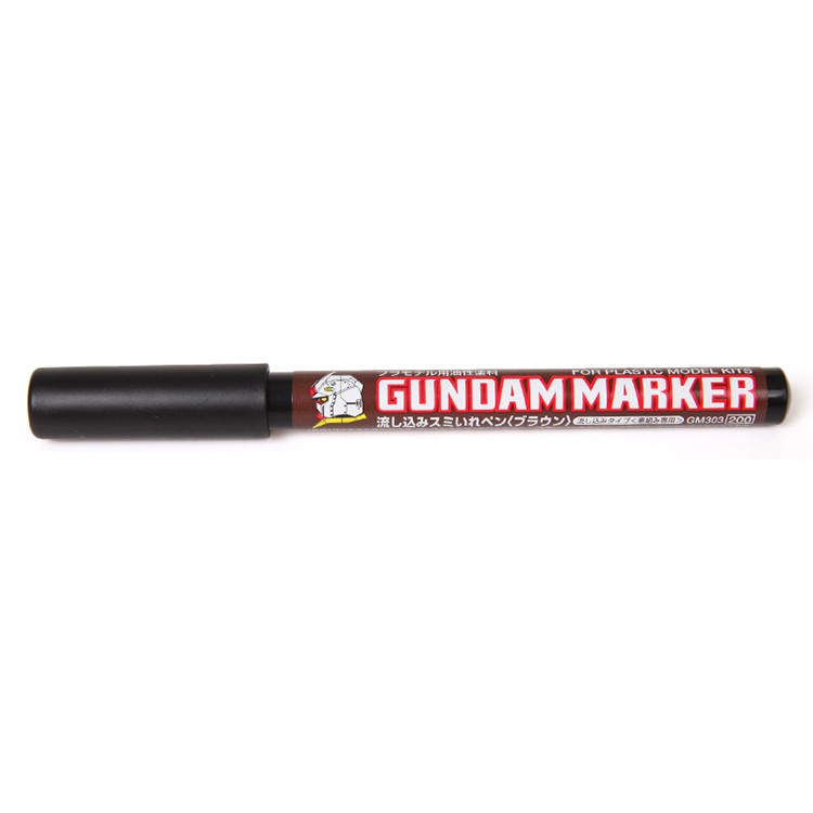 Dụng Cụ Bút Kẻ Chảy Lằn Chìm Gundam Marker Gm301 Màu Đen / Xám / Nâu