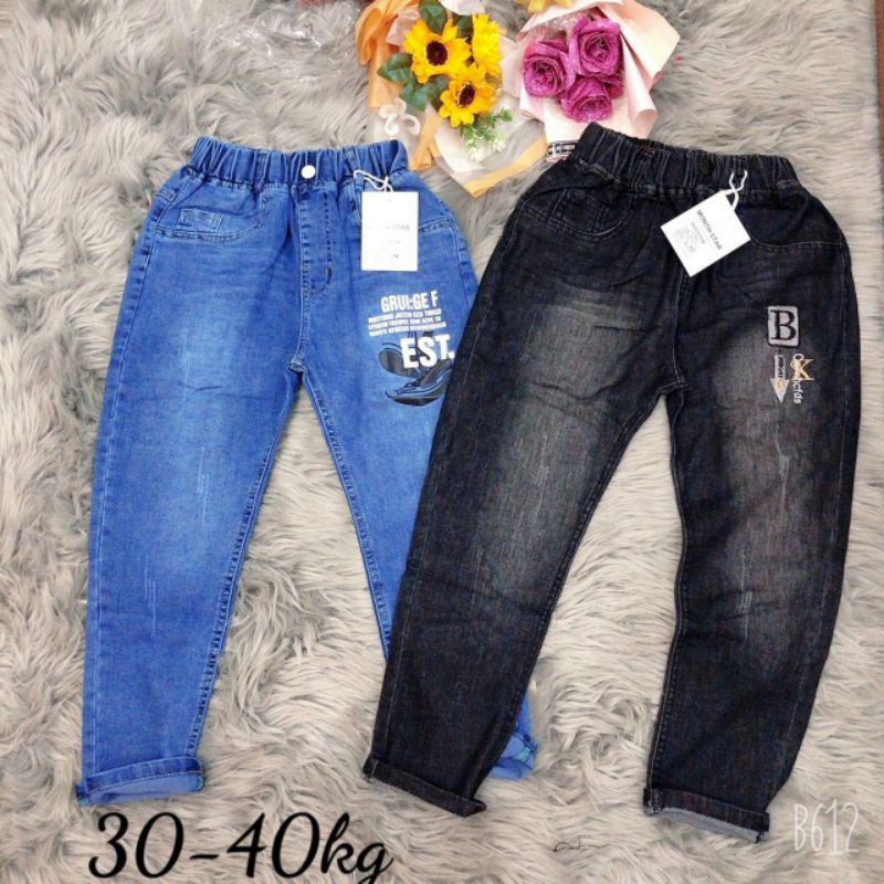 Quần bò jeans có 2 màu xanh & đen cho nam