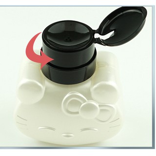 Lọ Đựng Acetone, Cồn, Nước (Hình Hello Kitty)