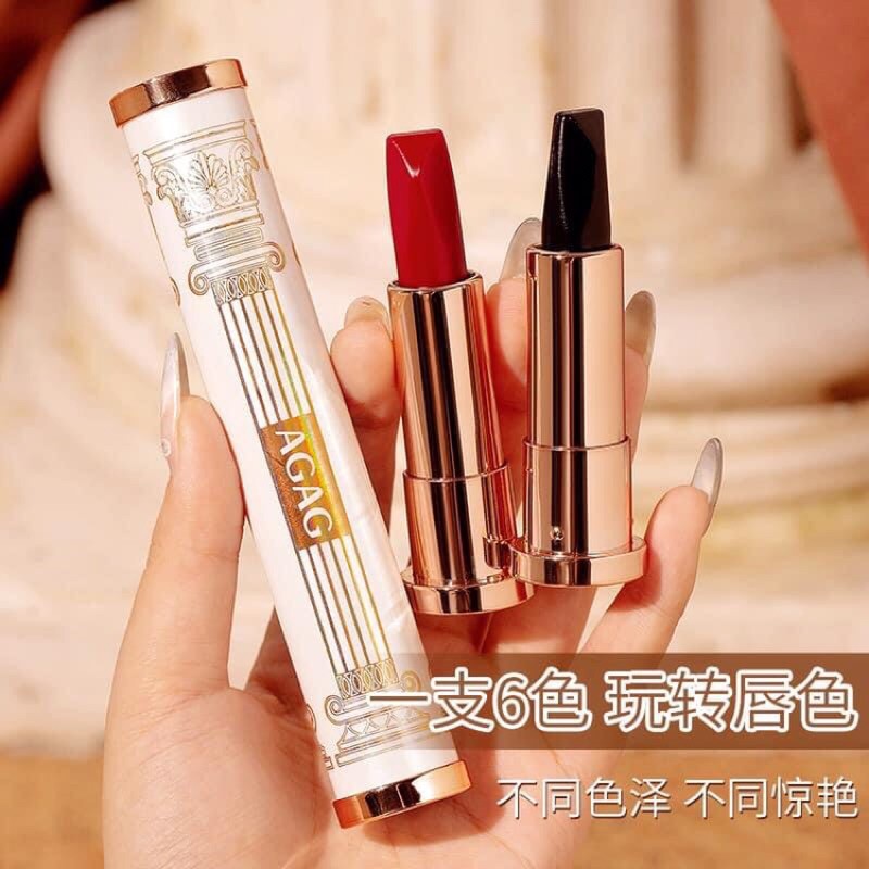 Son lì 6 màu AGAG mẫu mới