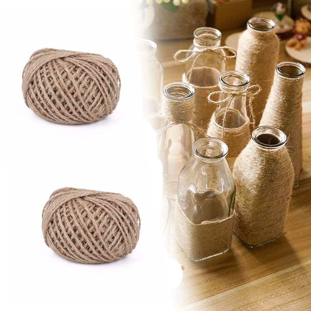 Dây Thừng Bằng Sợi Đay Tự Nhiên 30M Dùng Trang Trí Tiệc/Quà Tặng