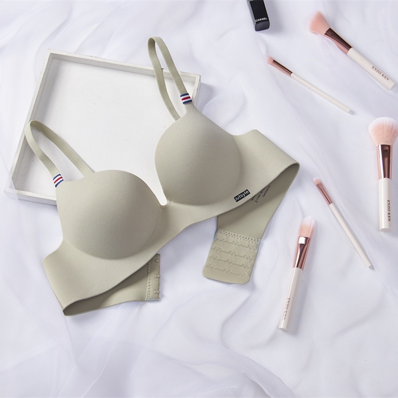 Áo Ngực Bộ đồ lót nữ Áo Ngực Không Đường May Có Đệm Mút Dày Dặn Không Đường May Dây Dễ Thương