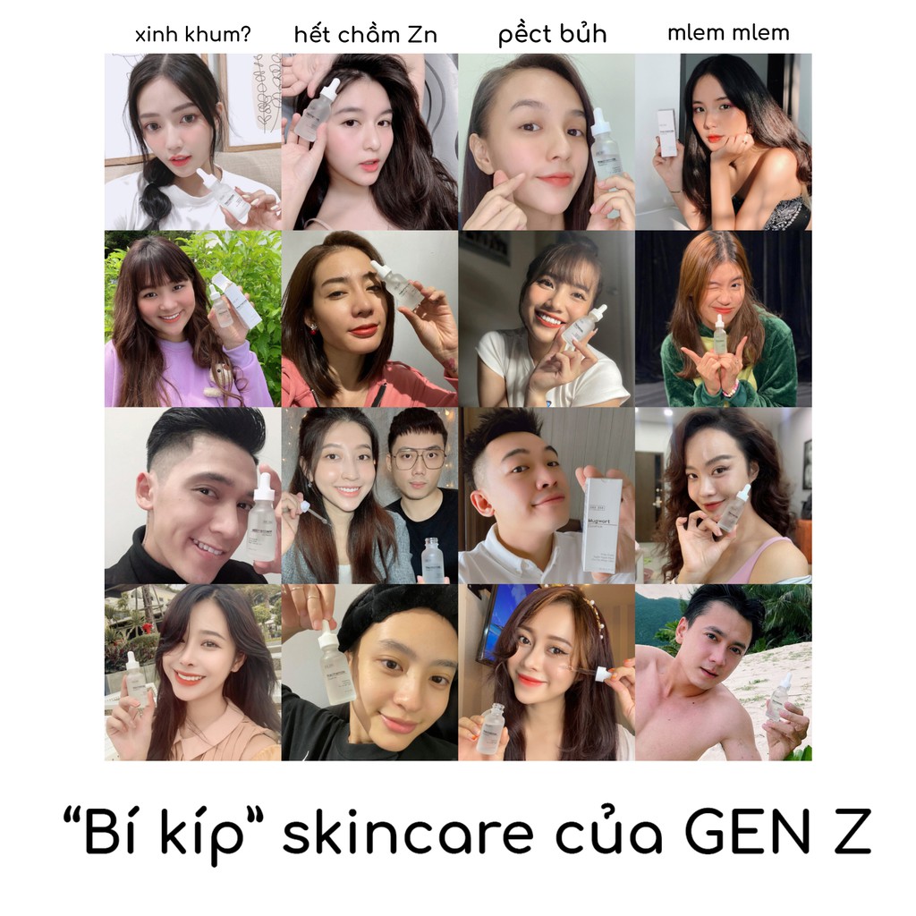 Bộ sản phẩm tinh chất sáng da mờ thâm cấp ẩm kèm tẩy da môi tùy chọn | ZEE ZEE skincare