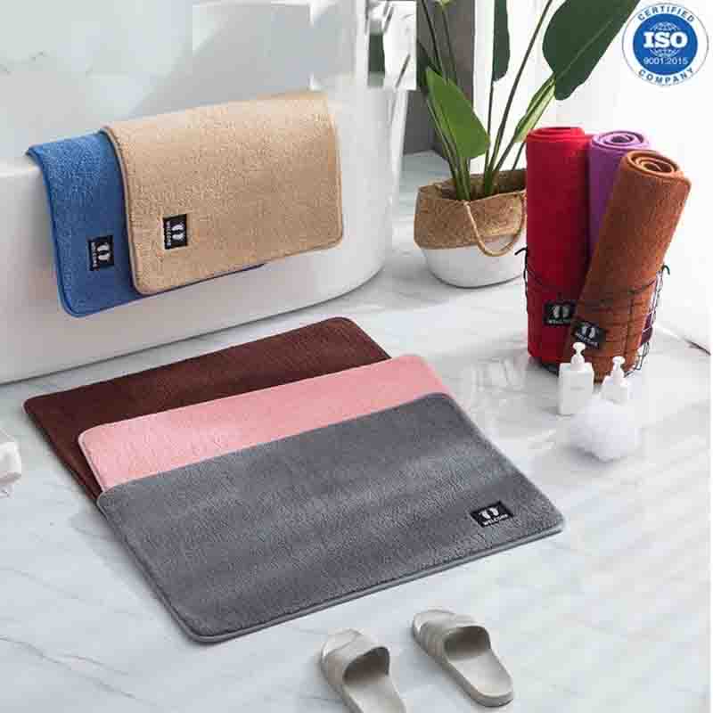 Thảm Lau Chân, Thảm Trải Sàn, Chất Liệu Len, Nỉ Mịn, Thấm Hút Nước Cực Tốt