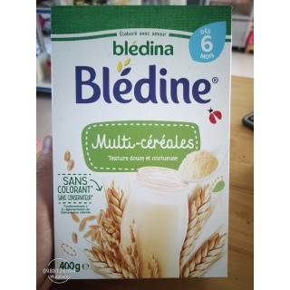 Bột lắc sữa Bledina Pháp 400g cho bé từ 6 tháng vị như hình (Date 7/2022)