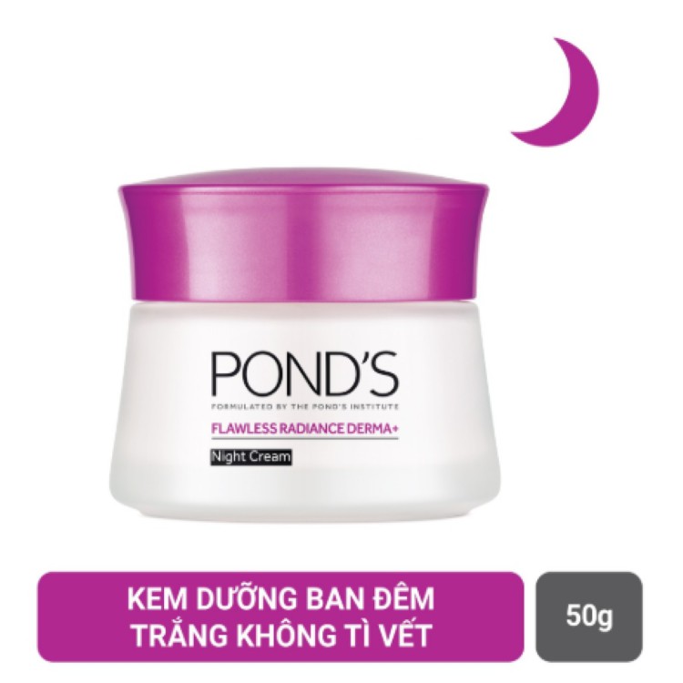 Kem dưỡng trằng da Ponds Flawless Radiance Derma Mattifying Night Cream 50g