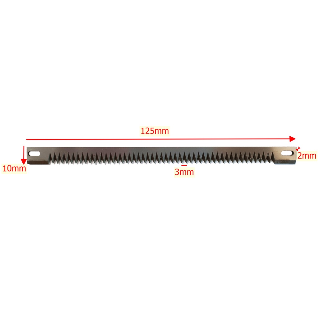 Dao cắt dùng cho các loại máy đóng gói  dài 125mm, dao cắt hàm ép - Propack