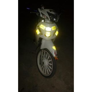 tem cảnh báo , tem xe phản quang ( 9 tem )