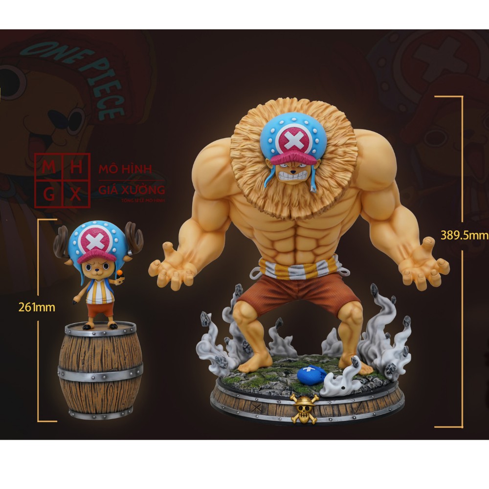 Mô Hình Tony Tony Chopper Cao 39cm ( Có Đèn Led )  Trạng Thái Chiến Đấu - Figure tượng One Piece