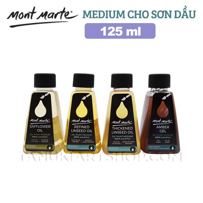 Dung môi cho sơn dầu Mont marte 125ml