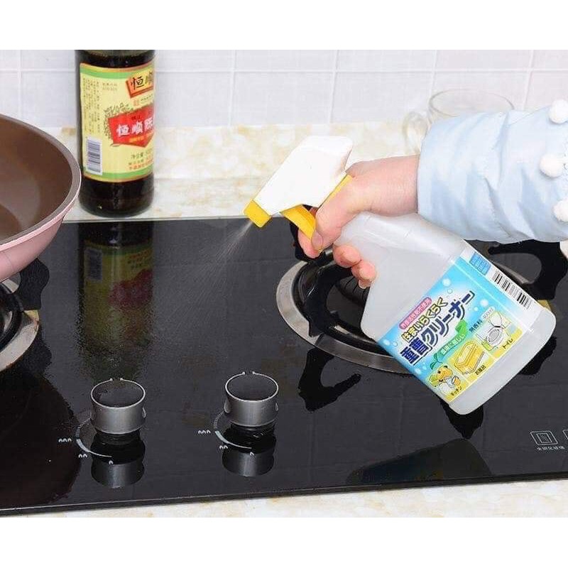 Chai xịt baking soda 400ml Rocket xịt đa năng tẩy rửa dung cụ nhà bếp Hàng Nội Địa Nhật
