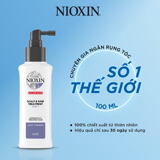 Tinh Chất NIOXIN 5 Dành Cho Tóc Hay Tạo Kiểu, Thưa Mỏng Và Rụng Nhẹ Scalp & Hair Treatment 100ml
