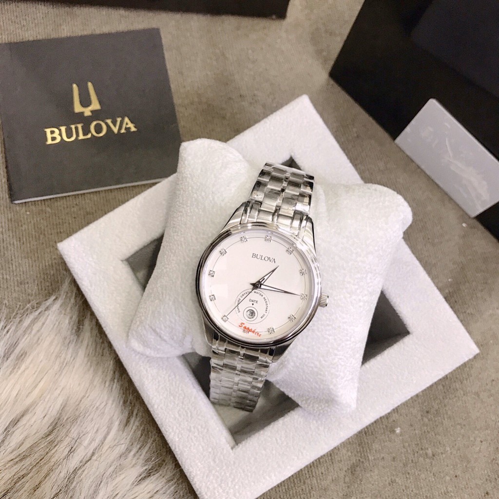 Đồng hồ Nam BULOVA BLVTTC02 - Dây kim loại - Quartz