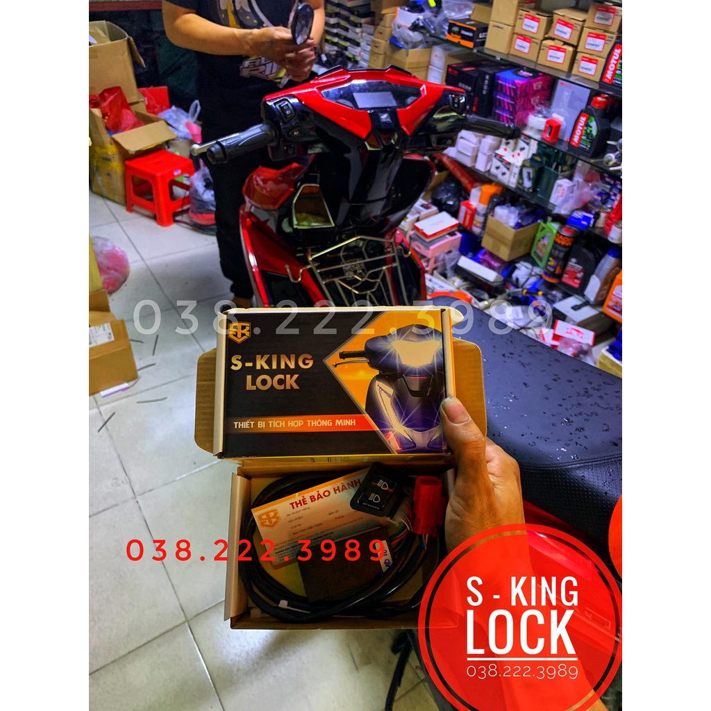 Bộ Tắt Đèn Xe Honda AIR BLADE 125 / 150 / 160 Bảo Hành 24 Tháng - S King Lock